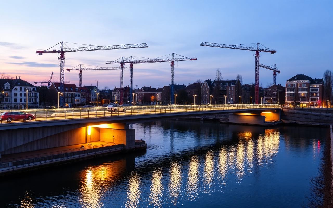 Nieuwe Denderbrug verbindt centrum met Erembodegem